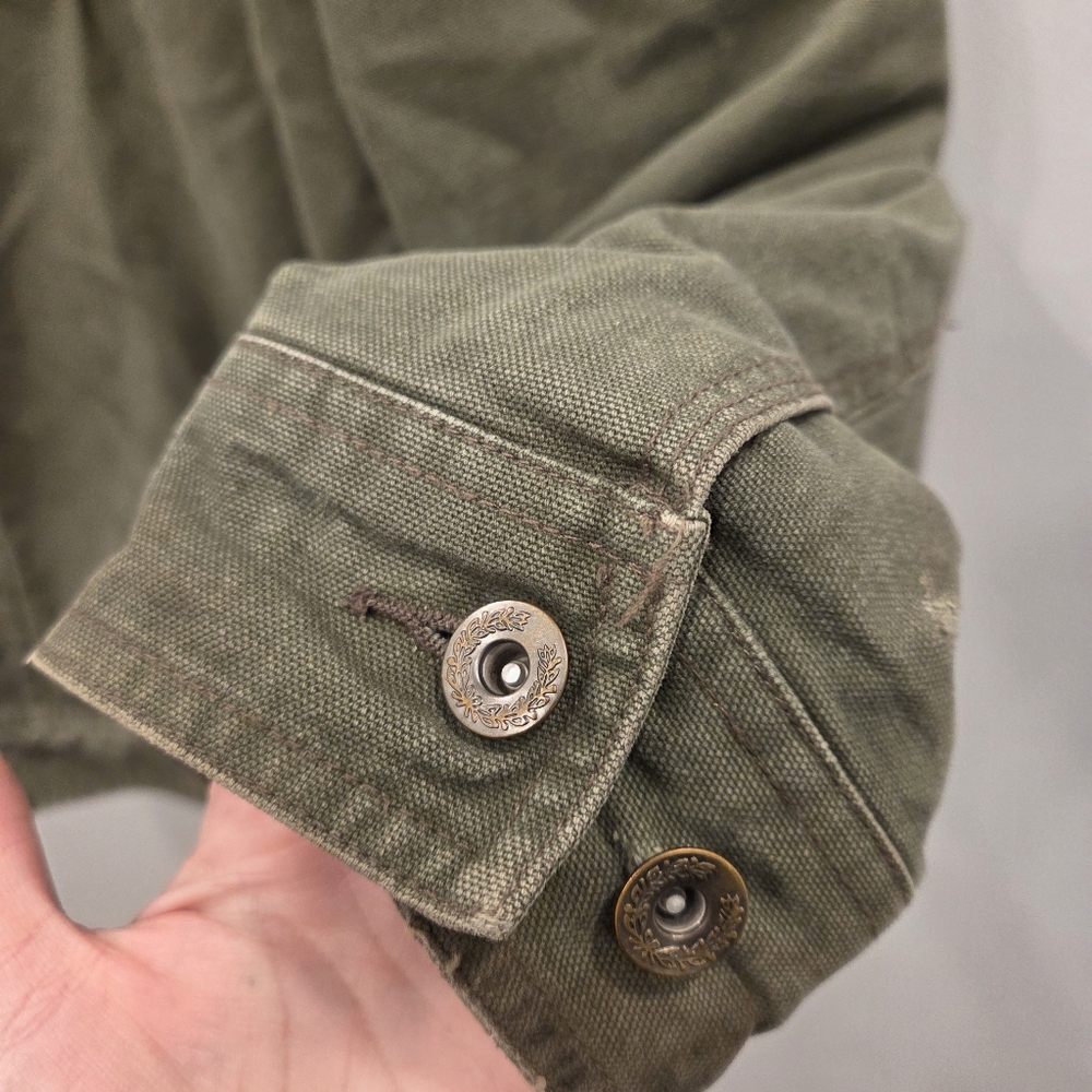 Woolrich Vintage 90s Sherpa Lined Barn Chore Jacket XL - Picture 3 of 12